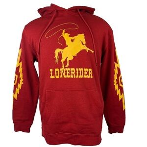 Forever 21 Cowboy Lasso Graphic Hoodie Men's‎ Size Large